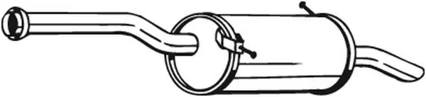 Wyjątkowa oferta Tłumik końcowy BOSAL 135-101