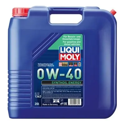 OLEJ 0W-40 SYNTHOIL ENERGY 20L Darmowa dostawa