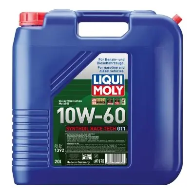 Kup online OLEJ LQM 10W-60 SYNTHOIL RACETECH GT1 20