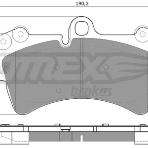 Zestaw klocków hamulcowych, hamulce tarczowe TOMEX BRAKES TX 14-31 Zamów dziś