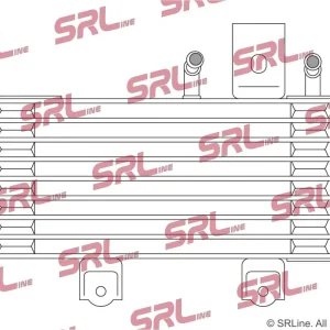 Chłodnica oleju, automatyczna przekładnia SRLINE 81T6L8-3 Oferta