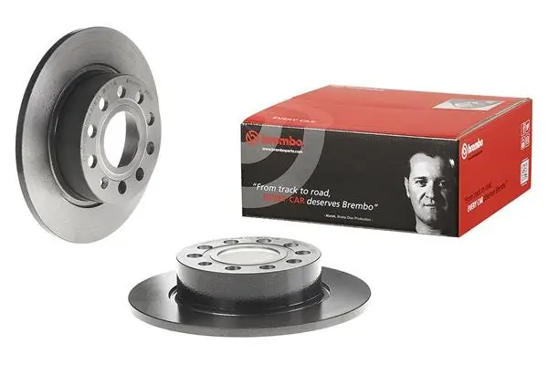 Wyprzedaż Tarcza hamulcowa BREMBO 08.9502.11 1K0615601K