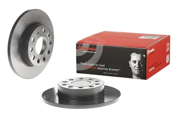 Wyjątkowa oferta Tarcza hamulcowa BREMBO 08.9488.11 1K0615601L