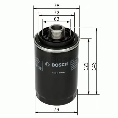 Okazja Filtr oleju BOSCH F026407080 W719/45