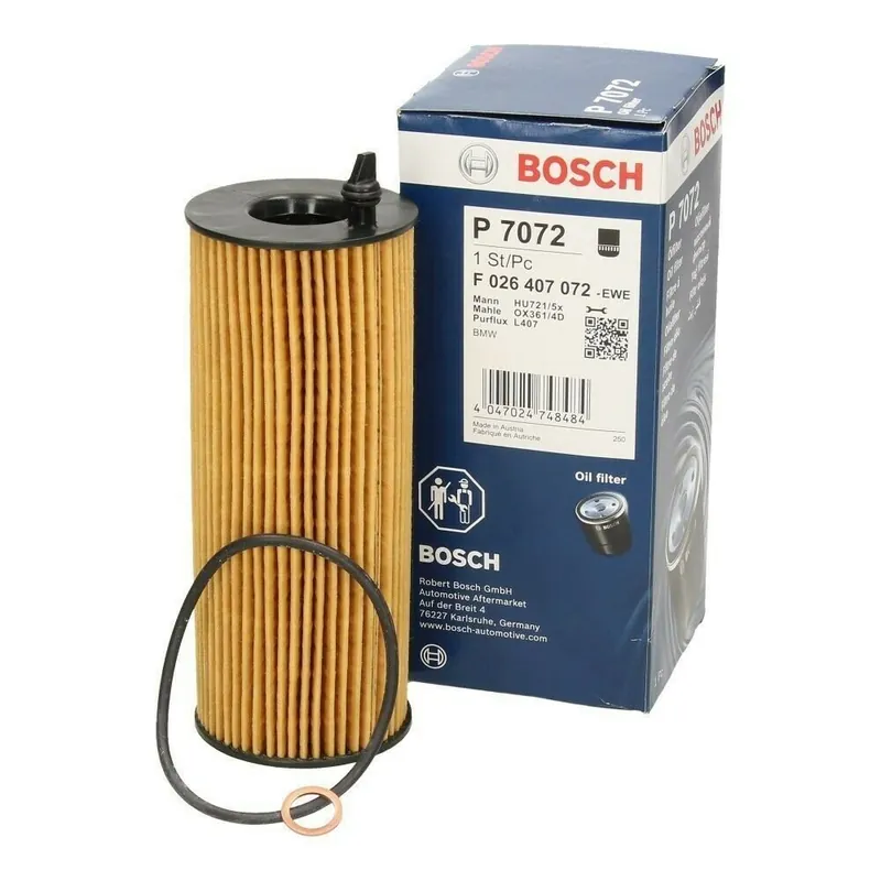 Ostatnie sztuki Filtr oleju BOSCH F026407072 HU721/5X