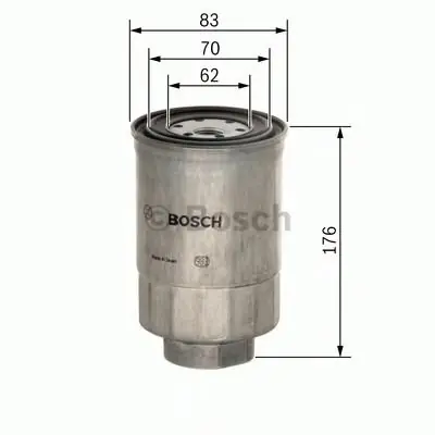 Dodaj do koszyka Filtr paliwa BOSCH F026402071 WK845/9