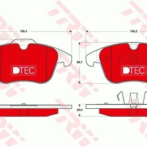 Klocki hamulcowe TRW GDB1683DTE 1379971 Oferta