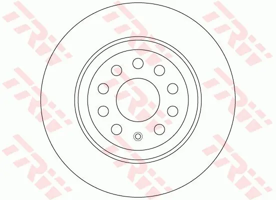 Tarcza hamulcowa TRW DF6504 3Q0615601 Zniżka