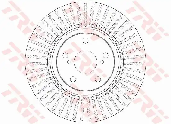 Tarcza hamulcowa TRW DF6268 4351205090 Łatwy zwrot