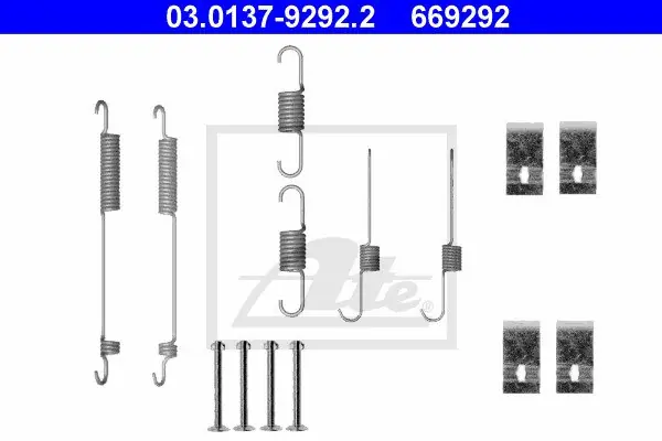 Sprężynki do szczęk hamulcowych ATE 03-0137-9292-2 5810846000 Oferta